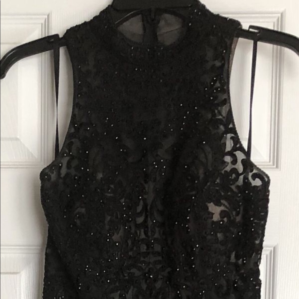 Beautiful black evening gown